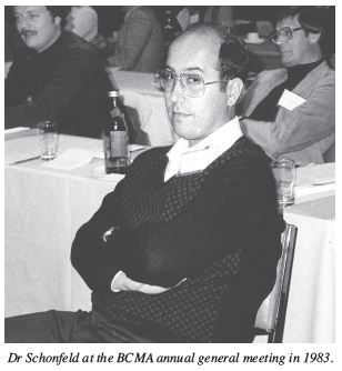 Dr Mark Schonfeld, 1983