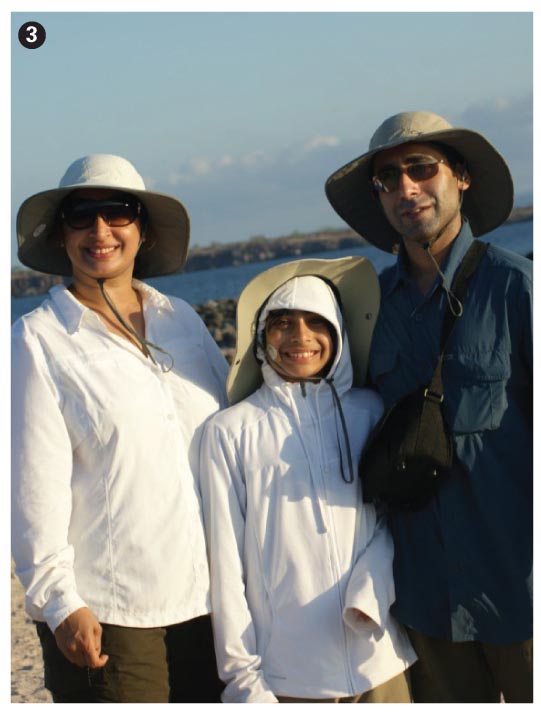 L–R: Mrs Mohinder Gosal, Mr Roshan Gosal, Dr Manjit Gosal